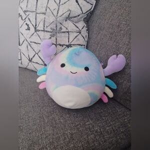 Squishmallow-CRISTABEL PURPLE SWIRL CRAB